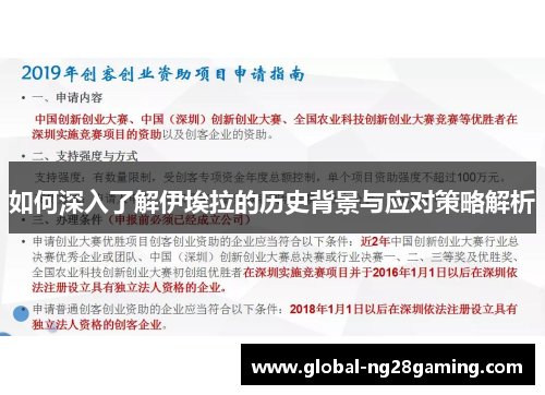 如何深入了解伊埃拉的历史背景与应对策略解析